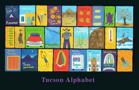 Tucson Alphabet Poster